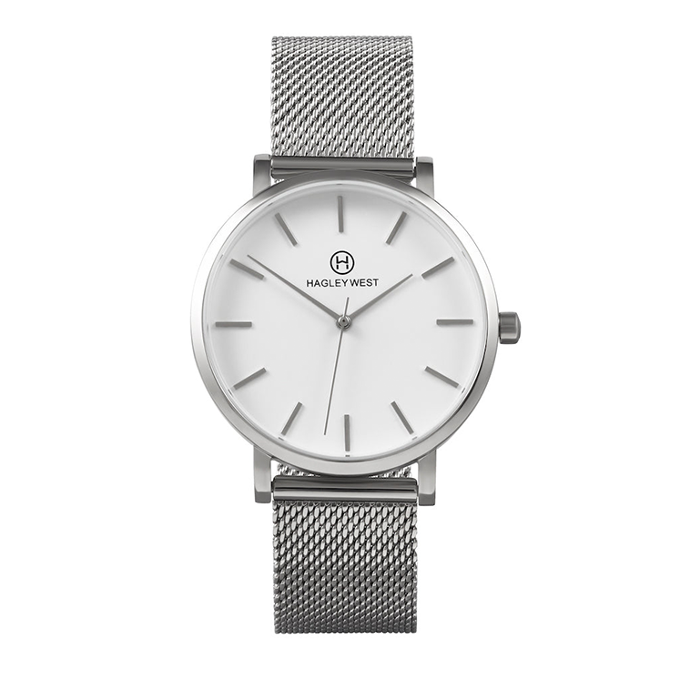 Inspiration Nequela | White & Silver Watch | Women's Watches | Hagley West