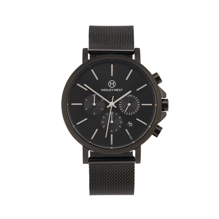 Chrono Collection | Black Watch | Men's Watches | Hagley West