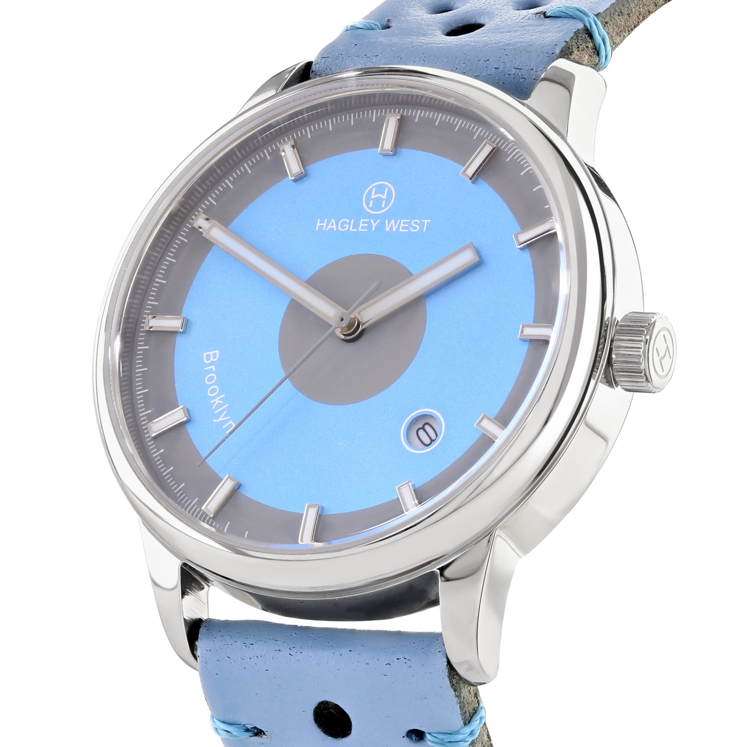 Brooklyn Prospect Park | Blue & Grey Watch | Women's Watches | Hagley West