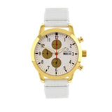 Aviator Canary | White & Gold Watch | Women's Watches | Hagley West