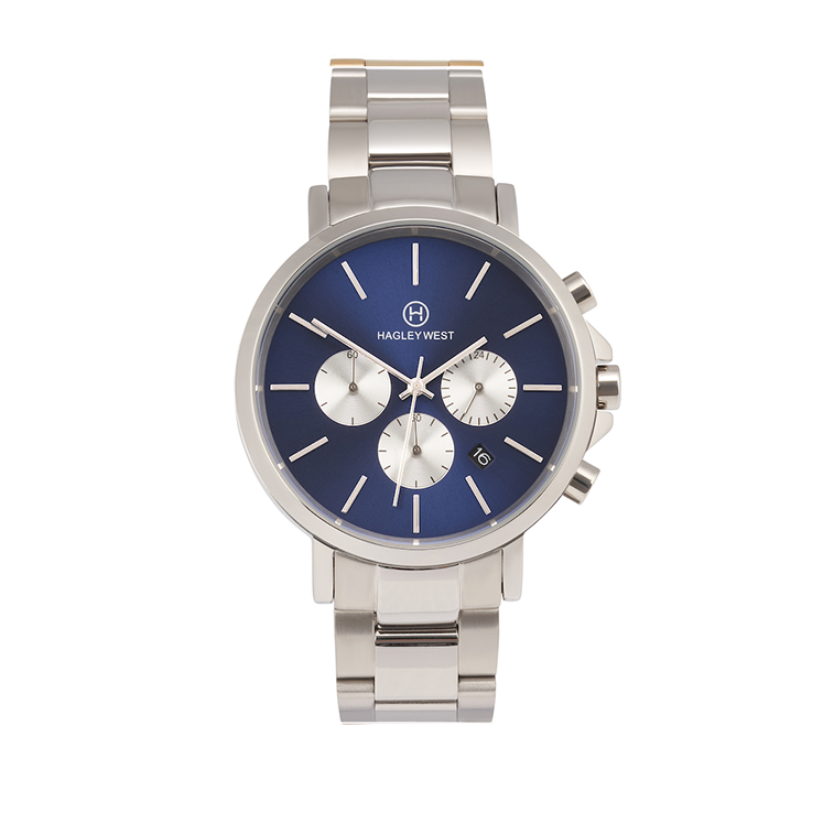 Chrono - HWW102 | Blue/Silver Link