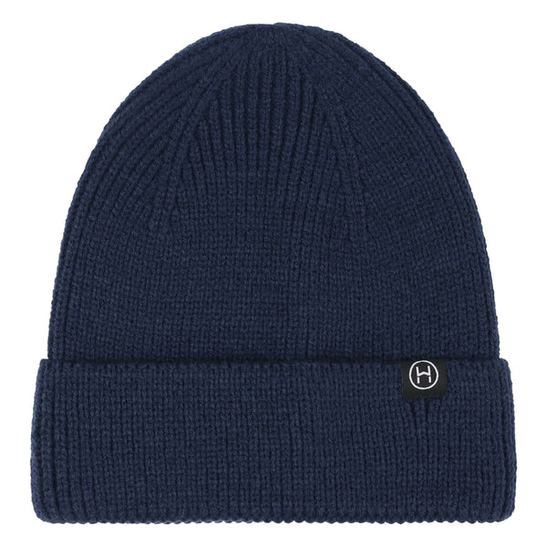 Navy Beanie for Men & Women | Hagley West