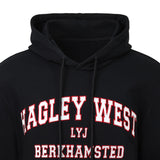 Black Pullover Hoodie for Men & Women | Hagley West