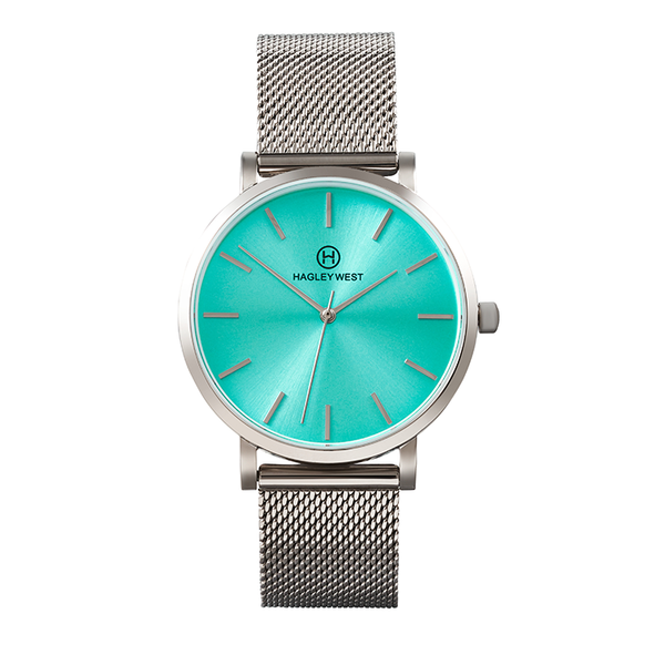 Inspiration Mary | Silver & Aquamarine Watch | Women's Watches