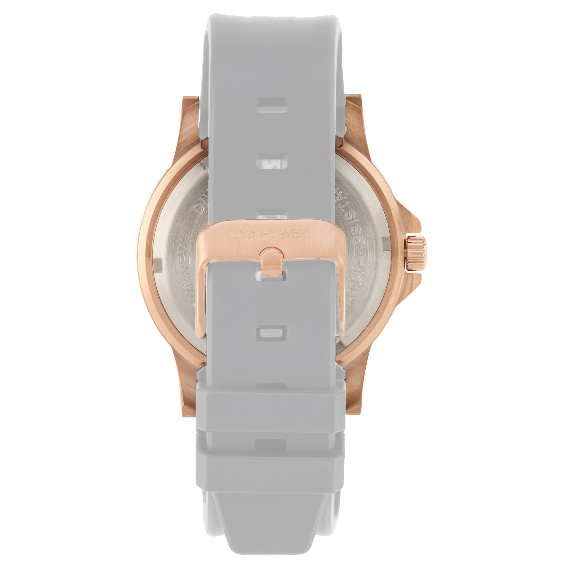 Diver Berkhamsted | Rose Gold & Grey Watch | Men's Watches