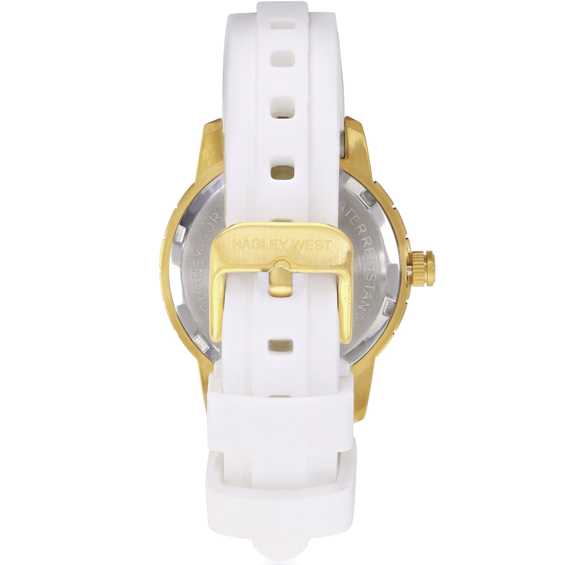 Original Hagley West Watch | White & Gold Watch for Women