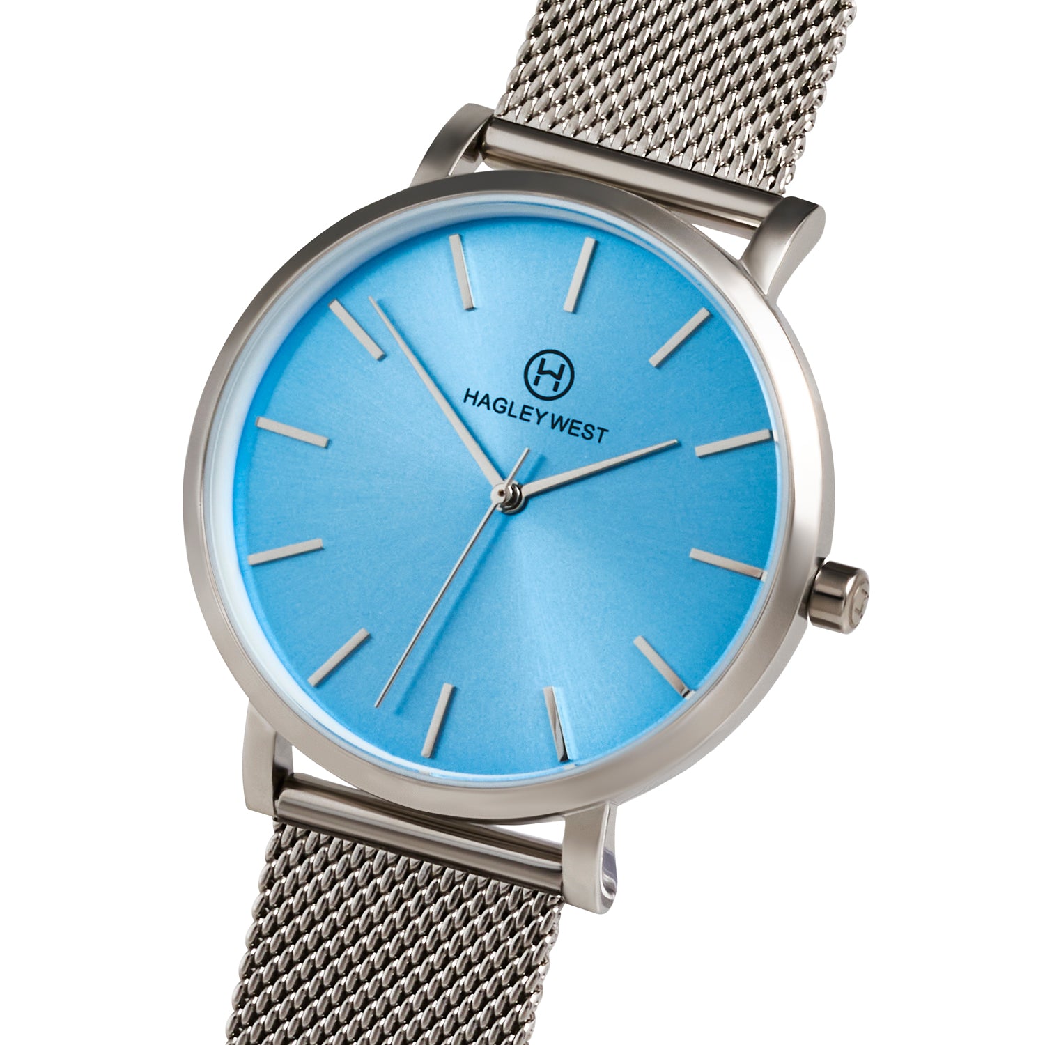 Inspiration Patrica | Blue & Silver Watch | Women's Watches | Hagley West