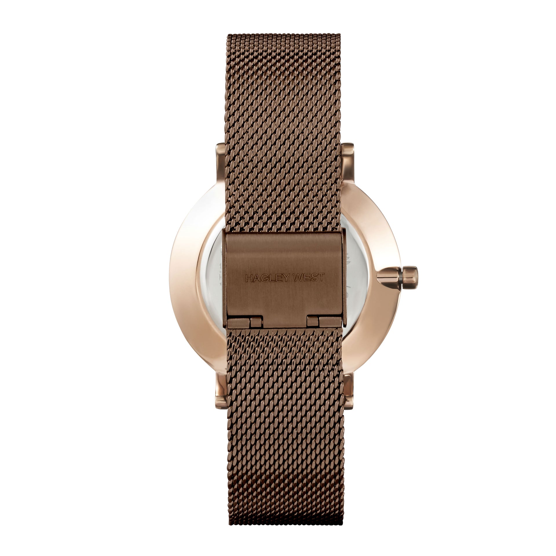 Inspiration Alexandra | Rose Gold & Coffee Watch | Women's Watches | Hagley West